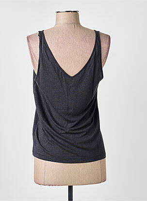 Top tissage jersey sans manche gris LEE femme
