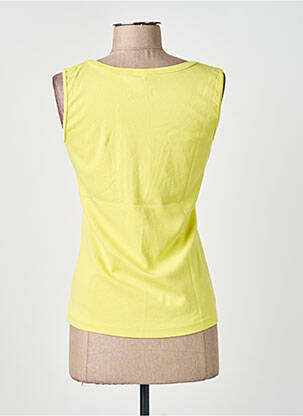 Top tissage jersey sans manche vert STREET ONE femme