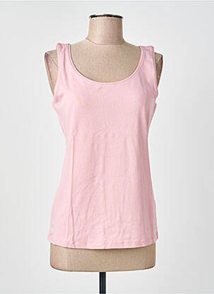 Top tissage jersey sans manche violet STREET ONE femme