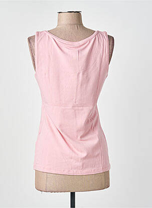 Top tissage jersey sans manche violet STREET ONE femme