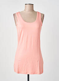 Top stretch sans manche rose STREET ONE femme
