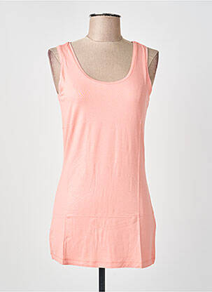 Top stretch sans manche rose STREET ONE femme