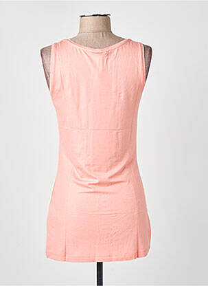 Top stretch sans manche rose STREET ONE femme