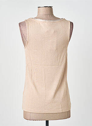 Top stretch sans manche beige STREET ONE femme