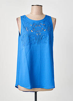 Top bleu MOLLY BRACKEN femme
