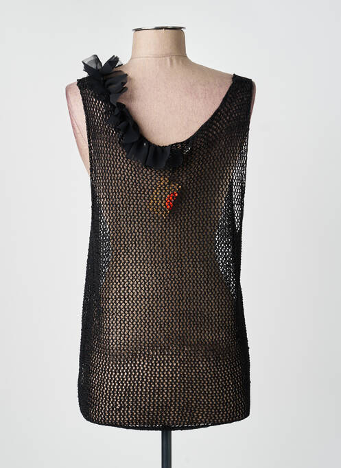 Top stretch sans manche noir MOLLY BRACKEN femme
