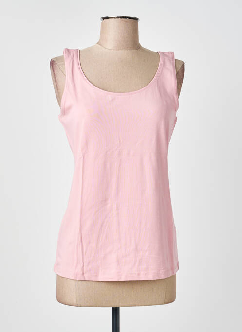 Top tissage jersey sans manche violet STREET ONE femme