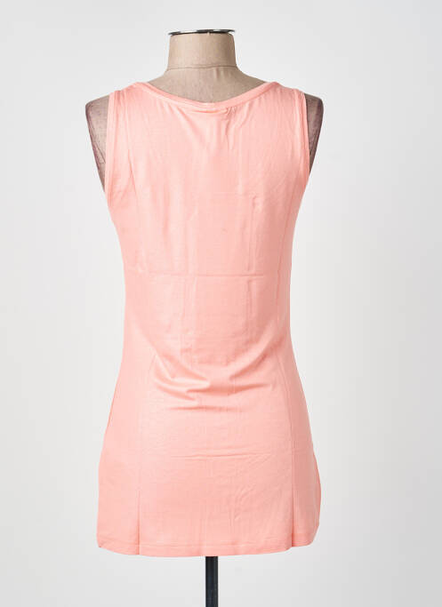 Top stretch sans manche rose STREET ONE femme