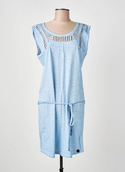 Robe mi-longue bleu DEELUXE femme