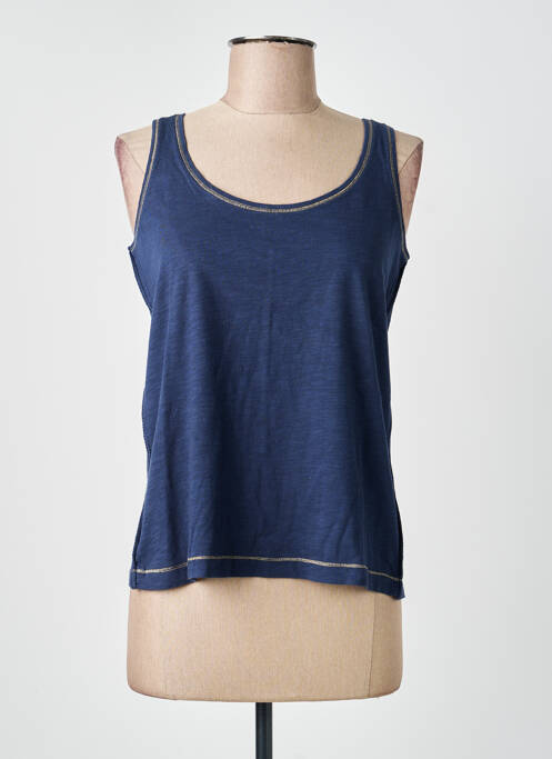 Top bleu KANOPE femme