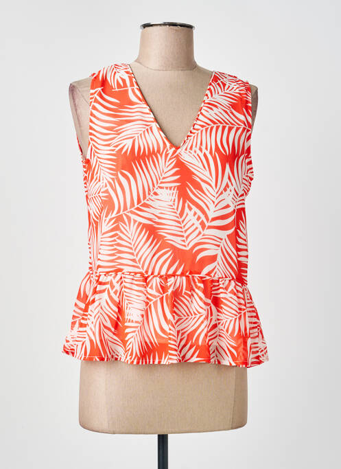Top orange MOLLY BRACKEN femme
