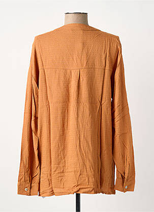 Tunique manches longues col v orange MOLLY BRACKEN femme