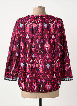 Blouse imprimé fantaisie manches 3/4 violet STREET ONE femme