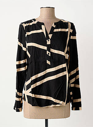 Tunique manches longues imprimé fantaisie noir STREET ONE femme