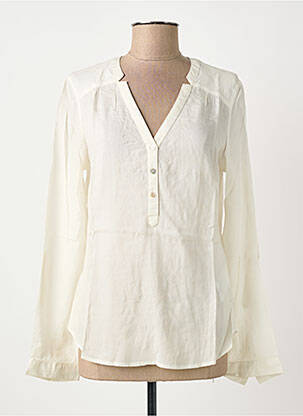 Tunique manches longues légère et transparente beige STREET ONE femme