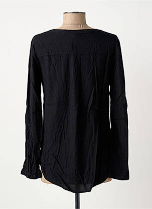 Tunique manches longues fermeture boutonnée sur le devant noir STREET ONE femme