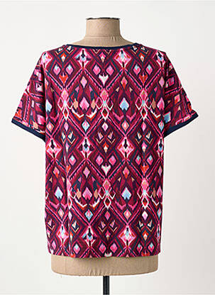 T-shirt stretch manches courtes violet STREET ONE femme