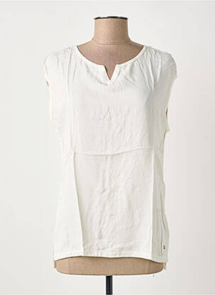 Top coupe fluide sans manche beige STREET ONE femme