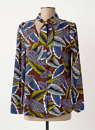 Chemisier marron MOLLY BRACKEN femme