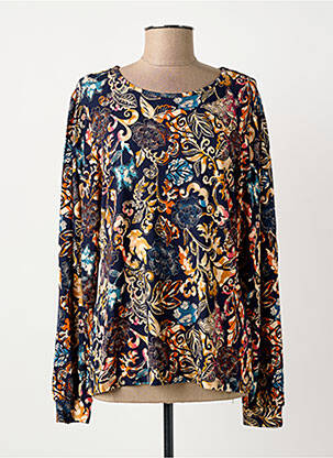 T-shirt bleu GEISHA femme