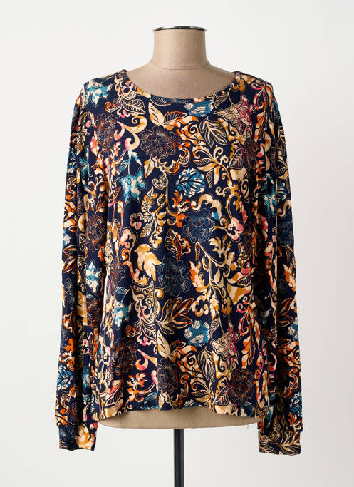 T-shirt bleu GEISHA femme