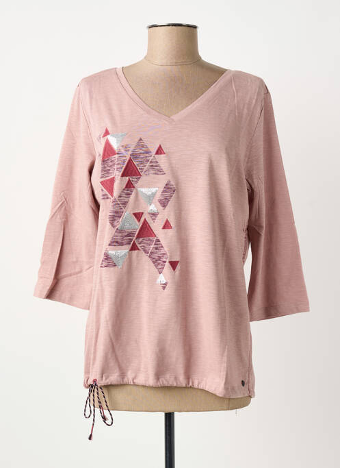 T-shirt rose CECIL femme