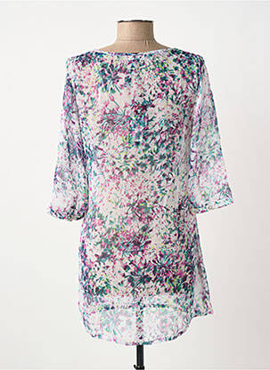 Tunique manches longues légère et transparente violet STREET ONE femme