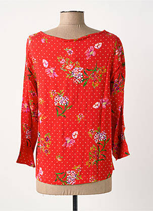 Blouse imprimé fleurs manches 3/4 rouge STREET ONE femme