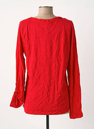 T-shirt manches longues manches longues rouge STREET ONE femme