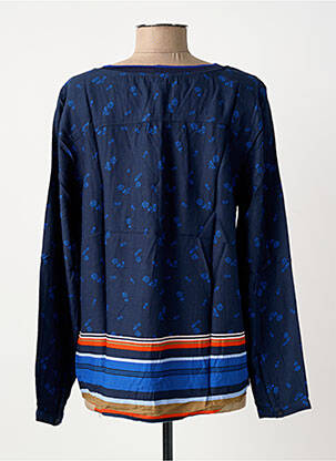 Chemisier imprimé fleurs manches longues bleu STREET ONE femme