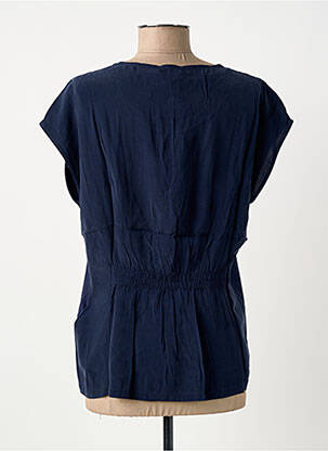 T-shirt stretch manches courtes bleu STREET ONE femme