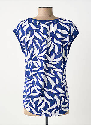 Top imprimé fantaisie manches courtes bleu STREET ONE femme