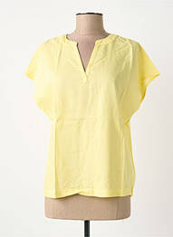 Blouse manches courtes manches courtes jaune STREET ONE femme