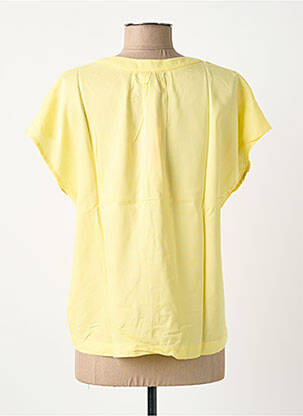 Blouse manches courtes manches courtes jaune STREET ONE femme