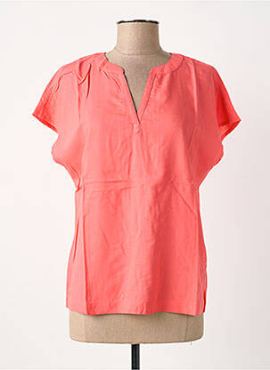 Blouse manches courtes manches courtes orange STREET ONE femme