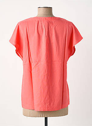 Blouse manches courtes manches courtes orange STREET ONE femme