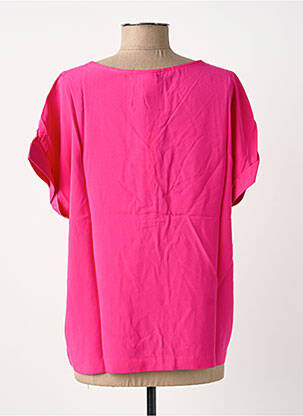 Blouse manches courtes manches courtes rose STREET ONE femme