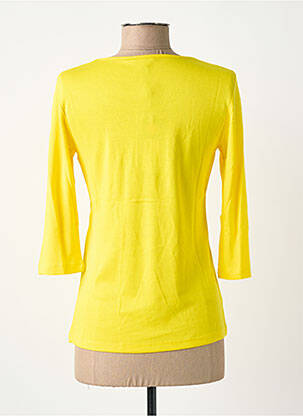 T-shirt manches 3/4 manches 3/4 jaune STREET ONE femme