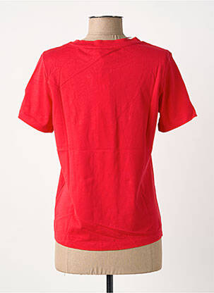 T-shirt sérigraphie manches courtes rouge STREET ONE femme