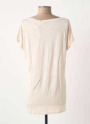 T-shirt sérigraphie manches courtes rose KAPORAL femme