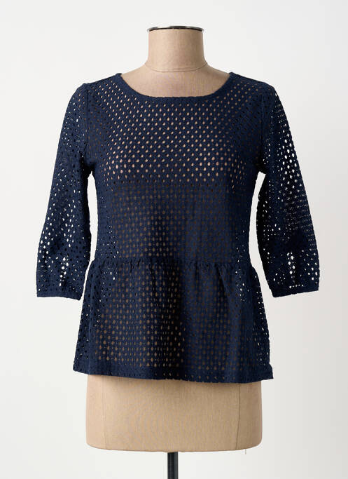 Top bleu SCHOOL RAG femme