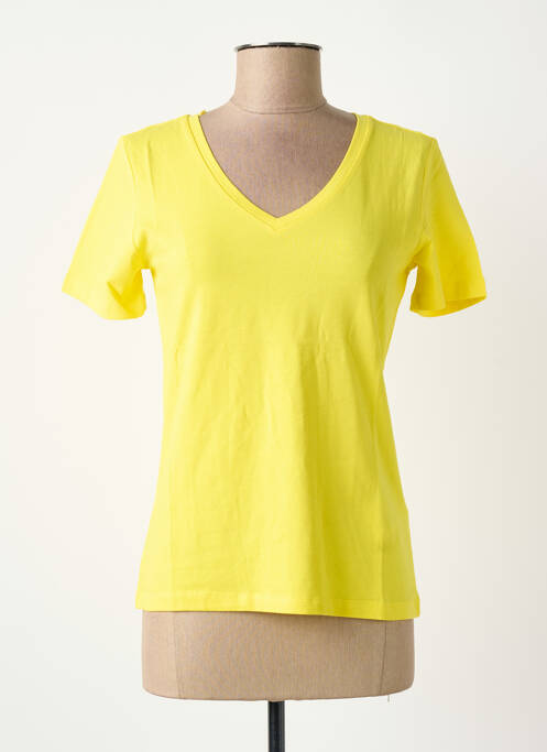 T-shirt jaune STREET ONE femme