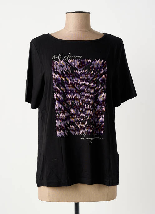 T-shirt noir STREET ONE femme