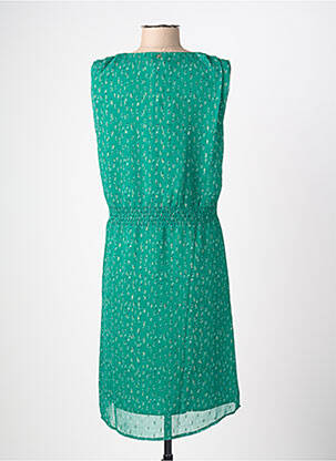 Robe mi-longue sans manche sans manche vert CHATTAWAK femme