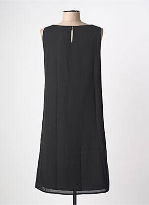 Robe mi-longue sans manche sans manche noir STREET ONE femme