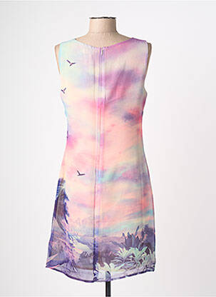 Robe mi-longue sans manche sans manche violet MOLLY BRACKEN femme