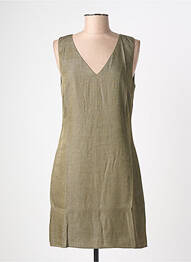 Robe mi-longue sans manche sans manche vert MOLLY BRACKEN femme