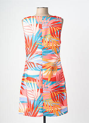 Robe mi-longue sans manche sans manche orange MOLLY BRACKEN femme