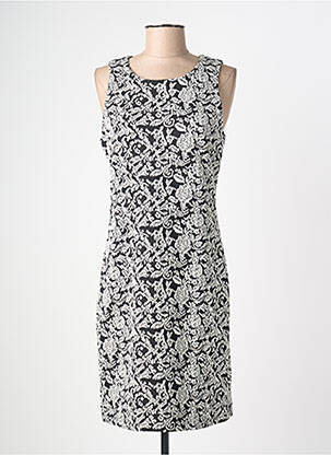 Robe mi-longue sans manche sans manche noir MOLLY BRACKEN femme