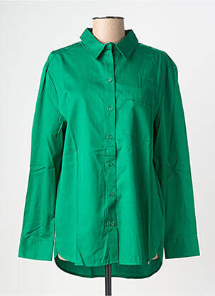 Chemisier imprimé fantaisie manches longues vert STREET ONE femme
